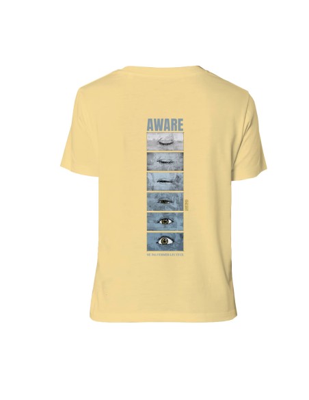 Fair-trade und Bio-/Recycling-Baumwolle T-Shirt SEVILLA "Aware"