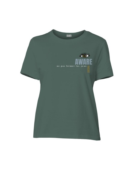 Fair-trade und Bio-/Recycling-Baumwolle T-Shirt SEVILLA "Aware"