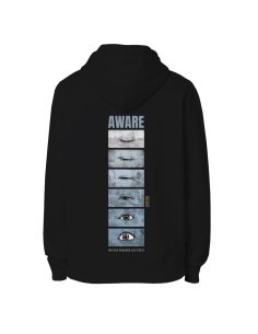 Ethisches Bio-Kapuzensweatshirt JAISALMER "Aware"