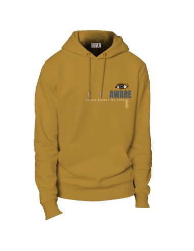 Ethisches Bio-Kapuzensweatshirt JAISALMER "Aware"