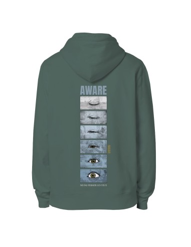 Ethical organic hoodie JAISALMER "Aware"