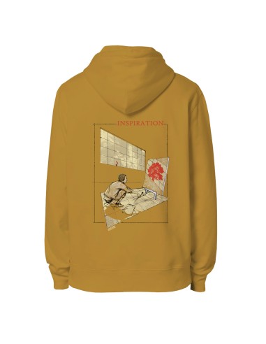 Ethisches Bio-Kapuzensweatshirt JAISALMER "Inspiration"