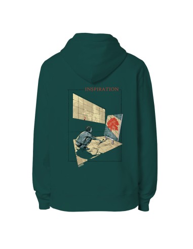 Ethisches Bio-Kapuzensweatshirt JAISALMER "Inspiration"