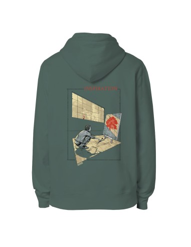 Ethisches Bio-Kapuzensweatshirt JAISALMER "Inspiration"