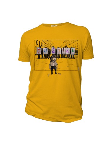 T-shirt bio équitable DOUALA "Justice"