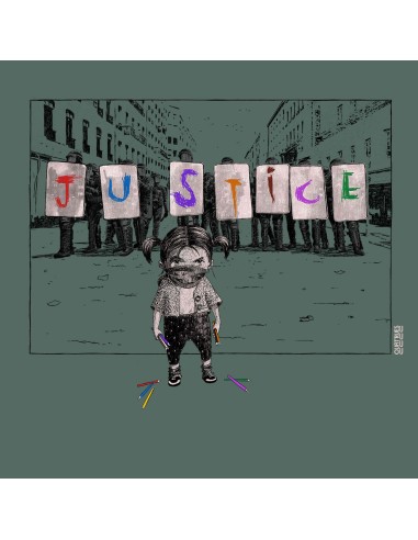 Organic and ethical T-Shirt DOUALA "Justice"