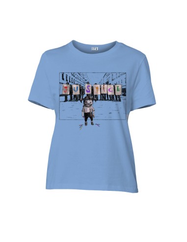 Fair-trade und Bio-/Recycling-Baumwolle T-Shirt SEVILLA "Justice"