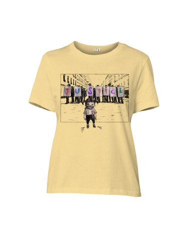 Fair-trade und Bio-/Recycling-Baumwolle T-Shirt SEVILLA "Justice"