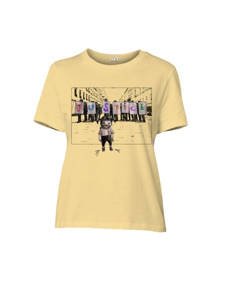 Fair-trade und Bio-/Recycling-Baumwolle T-Shirt SEVILLA "Justice"