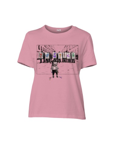 Fair-trade und Bio-/Recycling-Baumwolle T-Shirt SEVILLA "Justice"