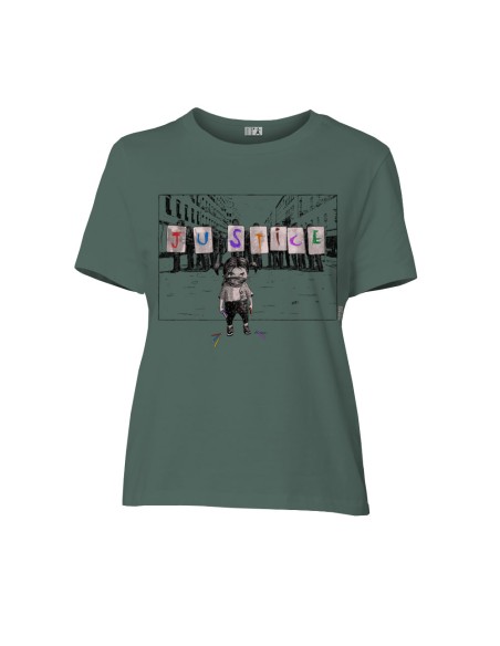 Fairtrade organic/recycled cotton T-shirt SEVILLA "Justice"