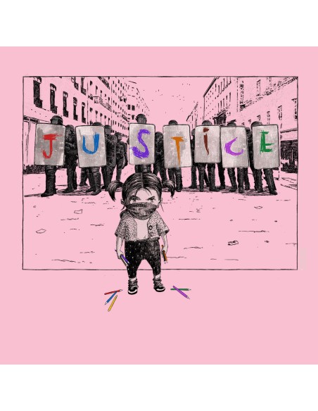 Fair-trade und Bio-/Recycling-Baumwolle T-Shirt SEVILLA "Justice"