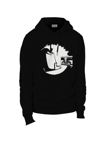 Ethisches Bio-Kapuzensweatshirt JAISALMER "Aspiration"