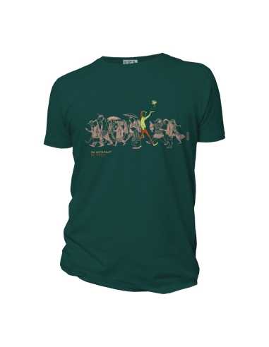 Organic and ethical T-Shirt DOUALA (BP) "Be different"