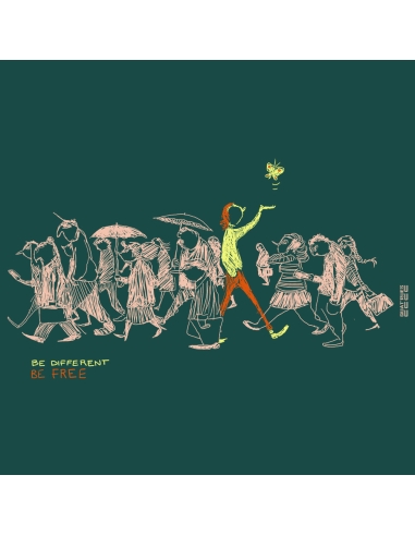 Organic und Fair T-Shirt DOUALA (BP) "Be different"