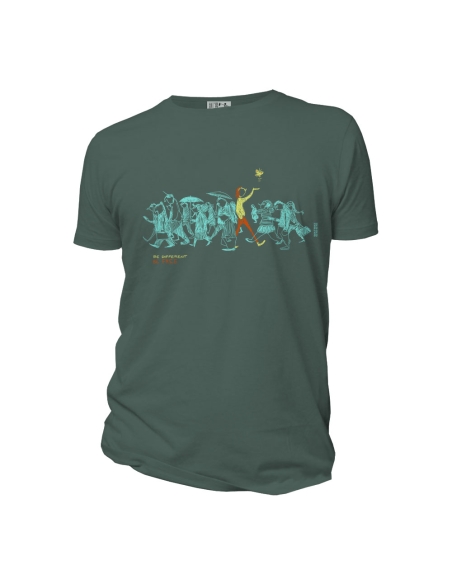 Organic and ethical T-Shirt DOUALA (BP) "Be different"
