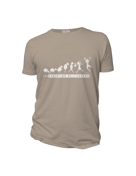 Organic and ethical T-Shirt DOUALA (BP) "(R)évolution de l'espèce"