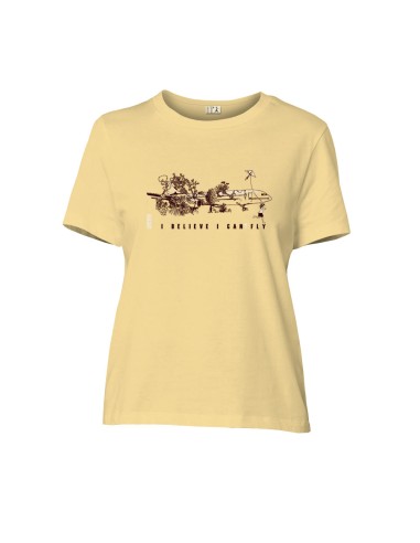 T-shirt coton bio/recyclé équitable Sevilla "I believe"