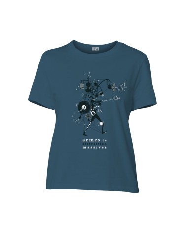 Fairtrade organic/recycled cotton T-shirt SEVILLA "Armes de Distraction Massive"