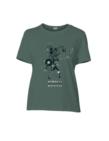 Fairtrade organic/recycled cotton T-shirt SEVILLA "Armes de Distraction Massive"