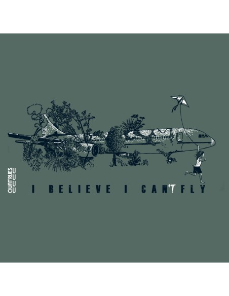 T-shirt coton bio/recyclé équitable Sevilla "I believe"