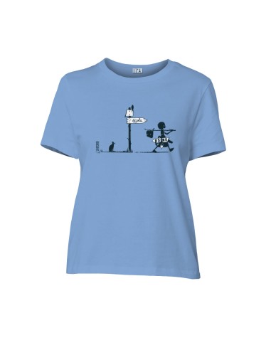 Fair-trade und Bio-/Recycling-Baumwolle T-Shirt SEVILLA "Usine buissonnière"