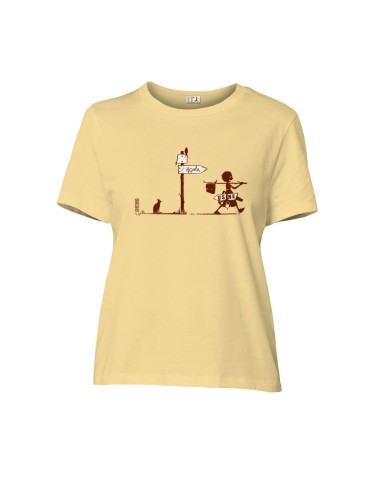 T-shirt coton bio/recyclé équitable Sevilla "Usine buissonière"