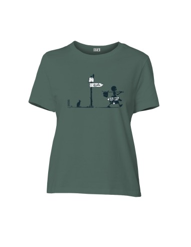 T-shirt coton bio/recyclé équitable Sevilla "Usine buissonière"