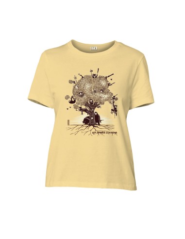 Fair-trade und Bio-/Recycling-Baumwolle T-Shirt SEVILLA "Aux arbres citoyens"