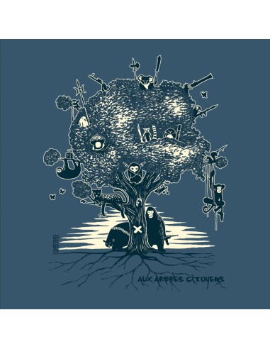 Fair-trade und Bio-/Recycling-Baumwolle T-Shirt SEVILLA "Aux arbres citoyens"