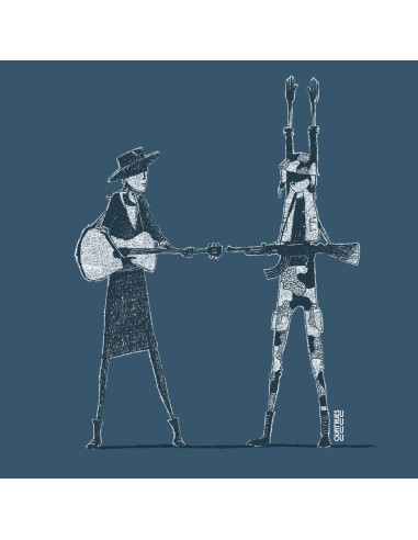 T-shirt coton bio/recyclé équitable Sevilla "Haut les mains"