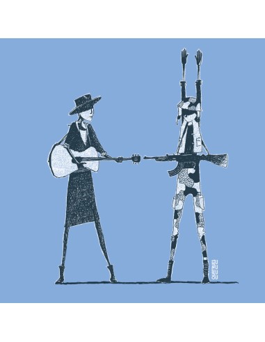 T-shirt coton bio/recyclé équitable Sevilla "Haut les mains"