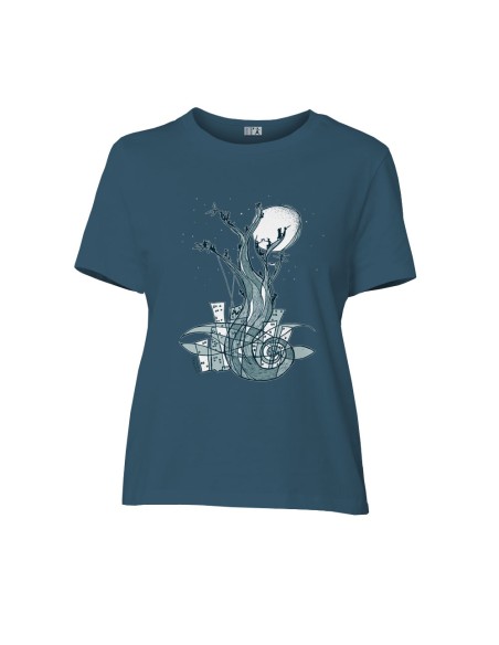 T-shirt coton bio/recyclé équitable Sevilla "Un peu d'air"