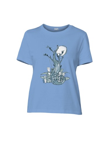 Fair-trade und Bio-/Recycling-Baumwolle T-Shirt SEVILLA "Un peu d'air"