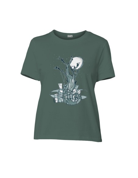 Fair-trade und Bio-/Recycling-Baumwolle T-Shirt SEVILLA "Un peu d'air"