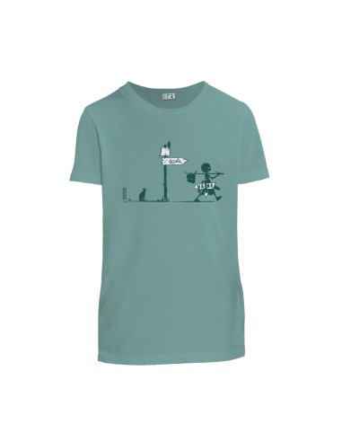 T shirt coton bio équitable MANAUS "Usine buissonnière"