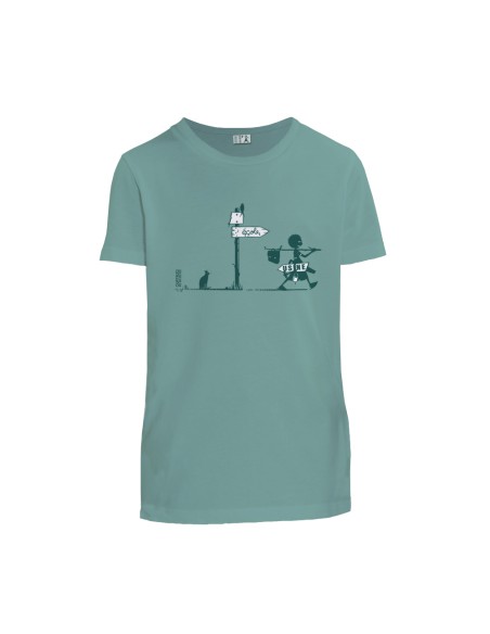 T shirt coton bio équitable MANAUS "Usine buissonnière"