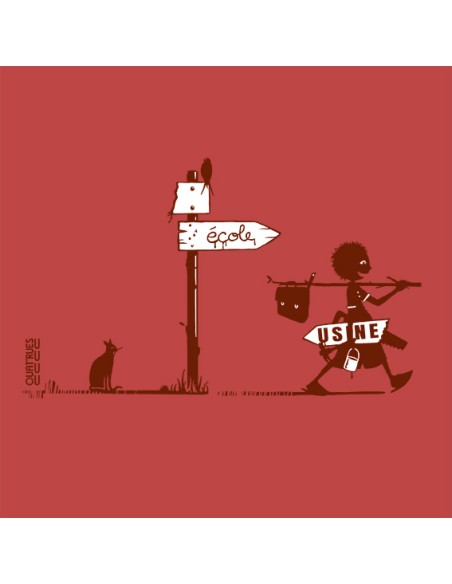 Organic and ethical T-shirt MANAUS "Usine buissonnière"