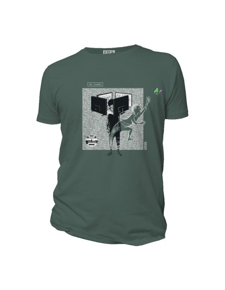 Organic and ethical T-Shirt DOUALA "No Signal"