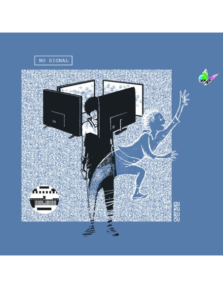 T-shirt bio équitable DOUALA "No Signal"