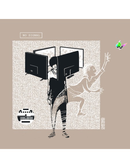 Organic und Fair T-Shirt DOUALA "No Signal"