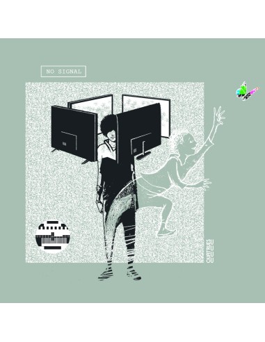 T-shirt bio équitable DOUALA "No Signal"