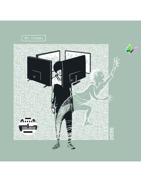 T-shirt bio équitable DOUALA "No Signal"