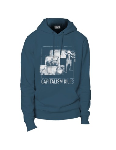 Ethisches Bio-Kapuzensweatshirt JAISALMER "Oppression"