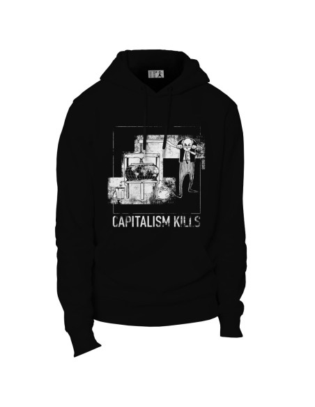 Ethical organic hoodie JAISALMER "Oppression"