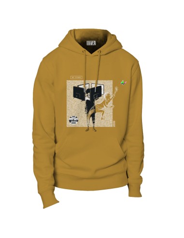 Ethical organic hoodie JAISALMER "No Signal"