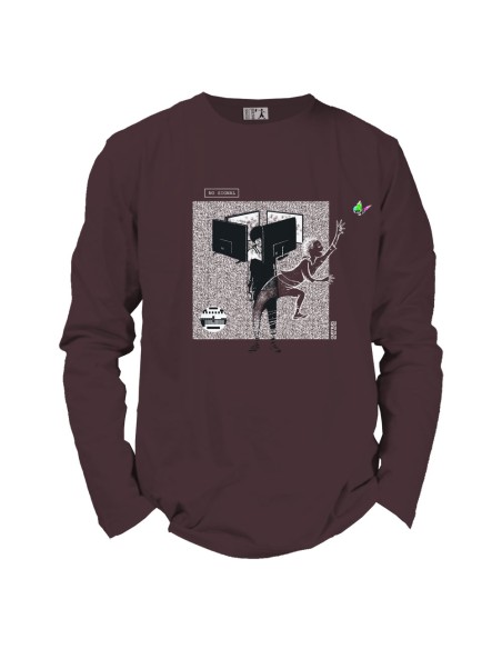 T shirt coton bio équitable BEITUN "No Signal"