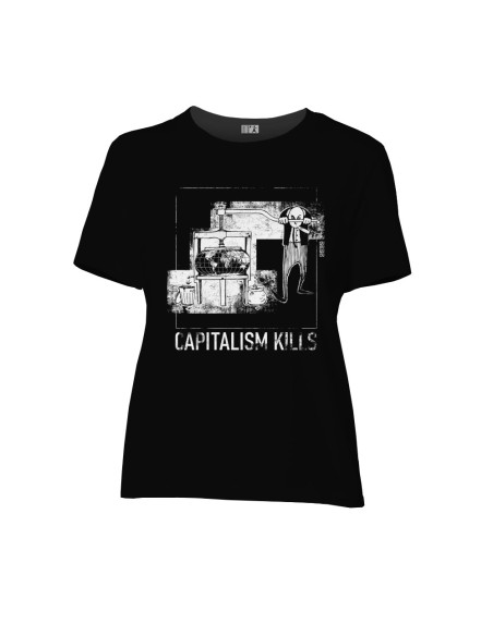 Fair-trade und Bio-/Recycling-Baumwolle T-Shirt SEVILLA "Oppression"