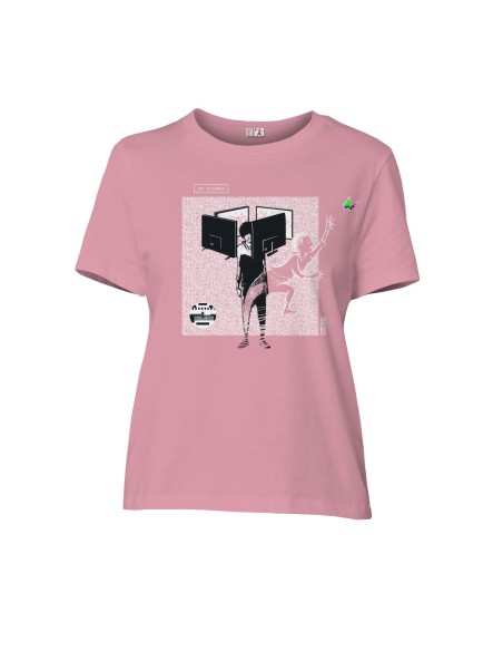 T-shirt coton bio/recyclé équitable Sevilla "No Signal"