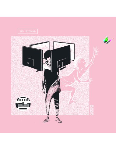 Fairtrade organic/recycled cotton T-shirt SEVILLA "No Signal"